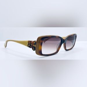 Thalia Musical Tortoise Yellow Oval Sunglasses Frames Only